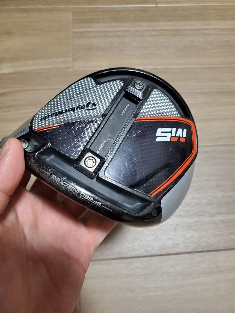 TaylorMade M5 ドライバー ヘッドのみ　カバー付き