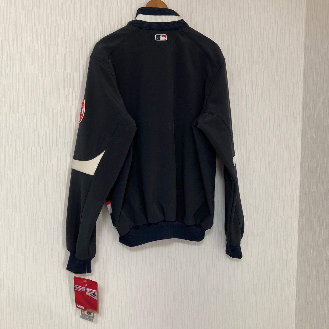 Yankees Majestic ジャケット ネイビー