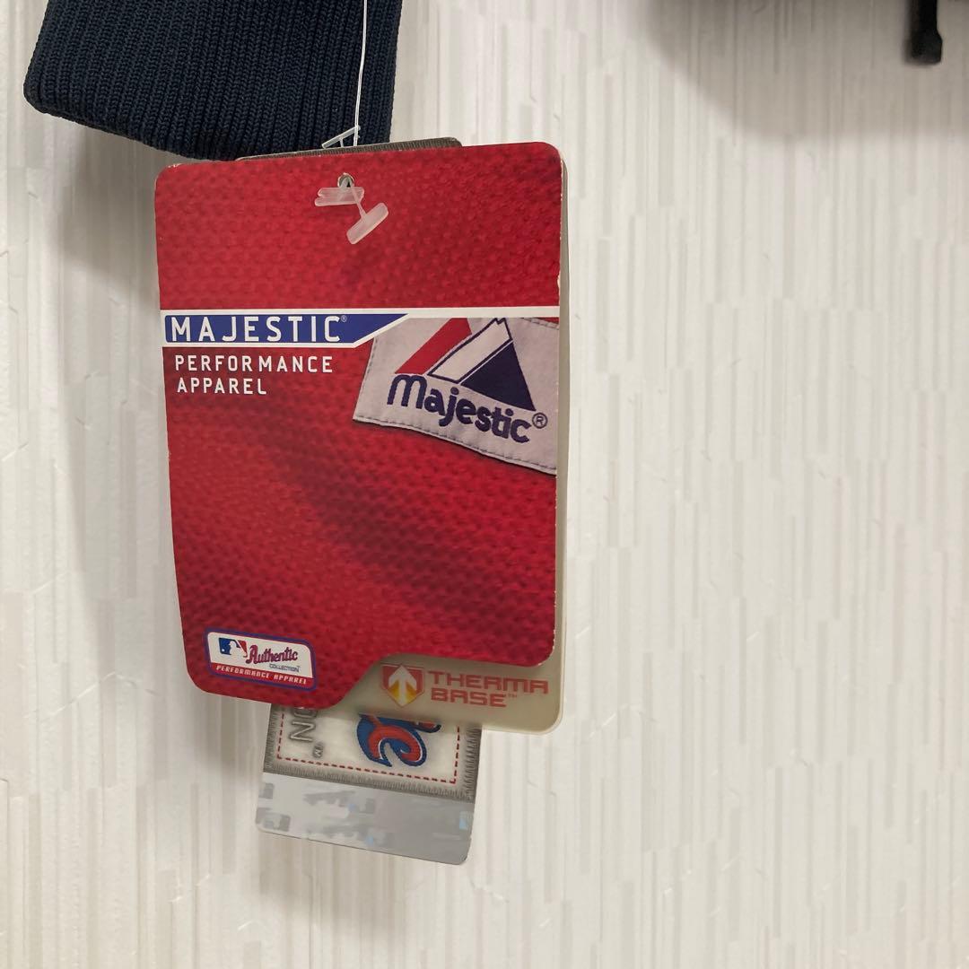 Yankees Majestic ジャケット ネイビー