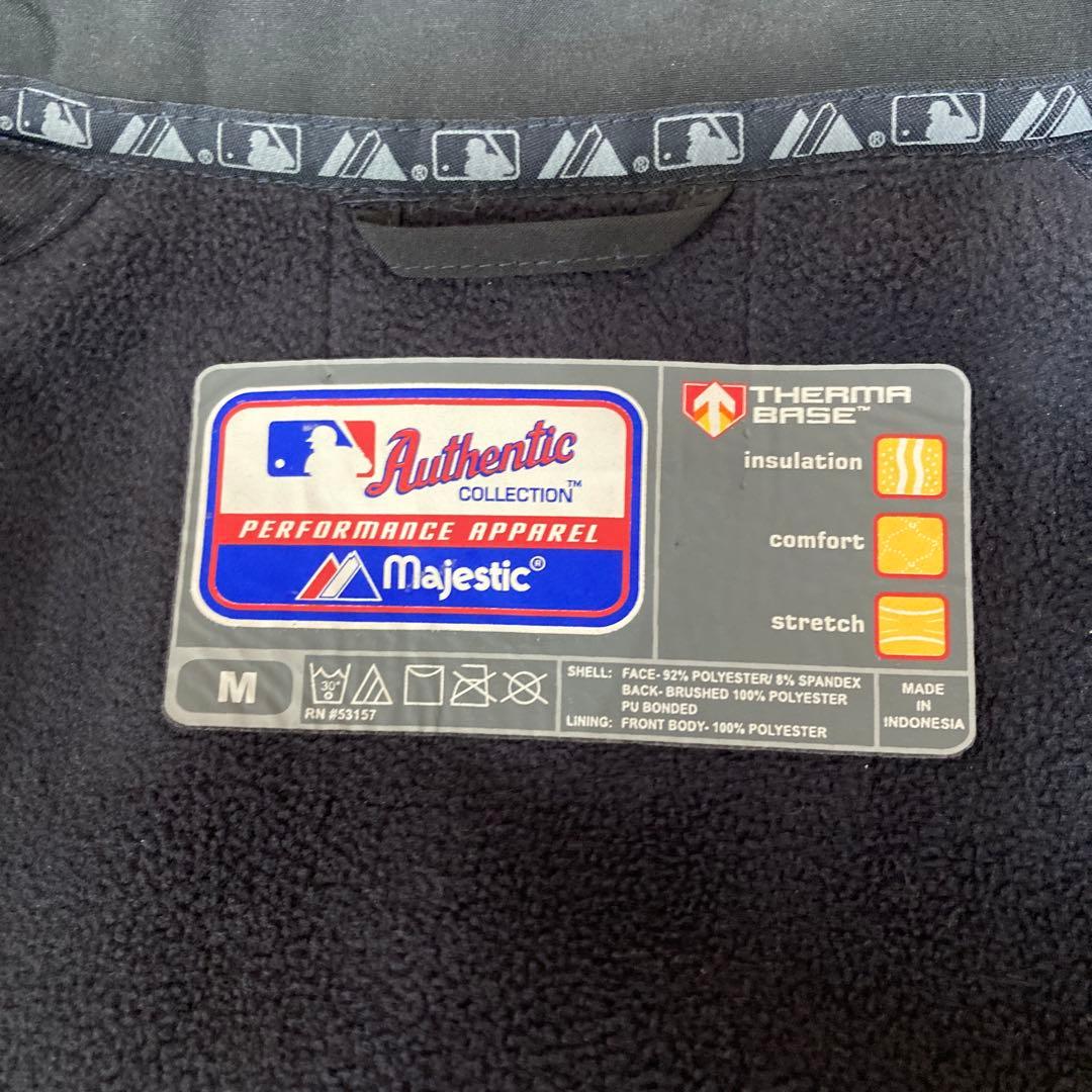 Yankees Majestic ジャケット ネイビー