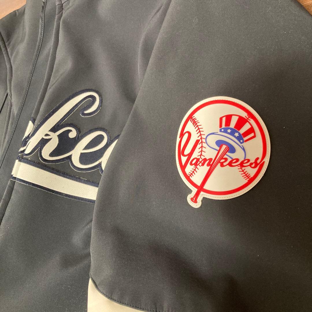 Yankees Majestic ジャケット ネイビー