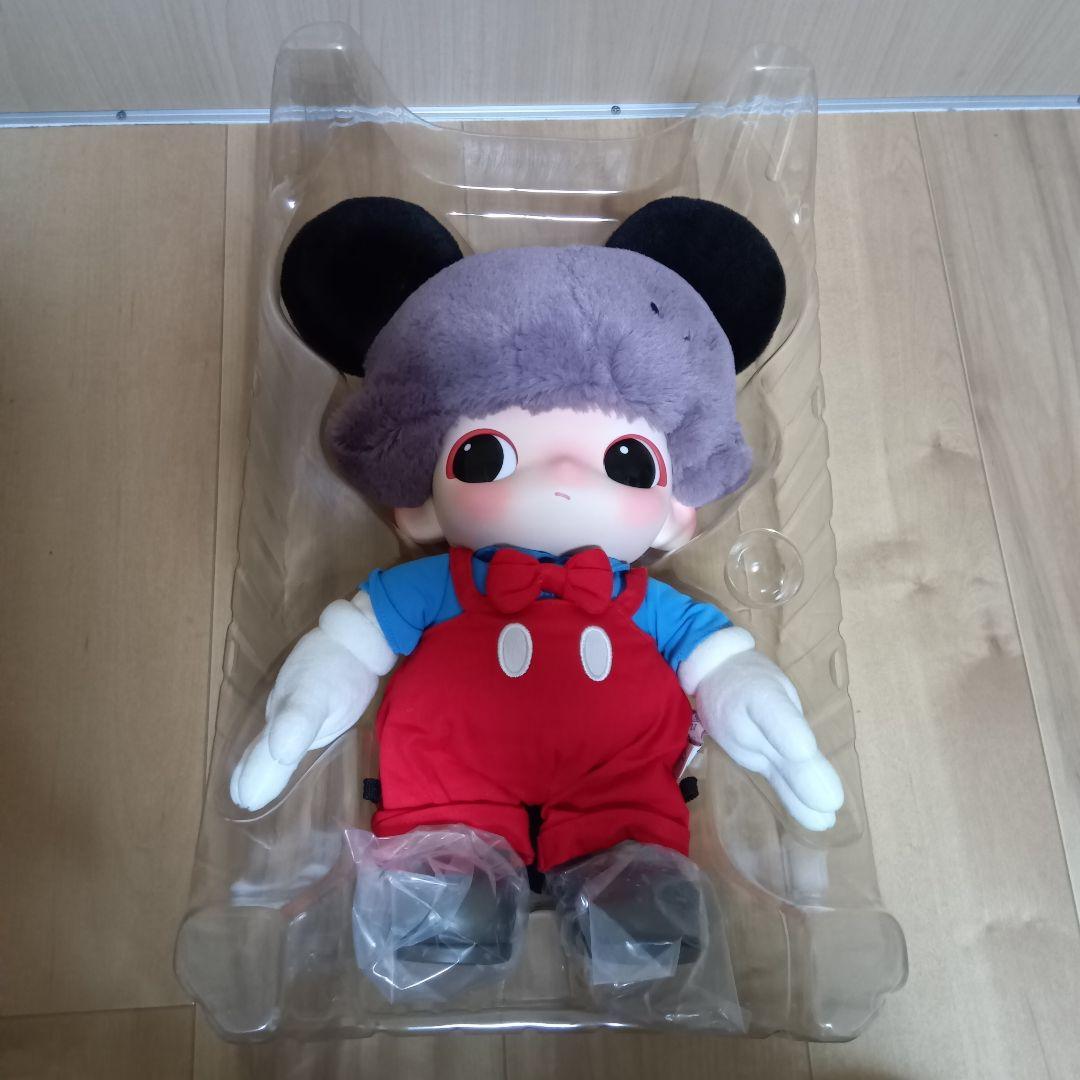 【極美品】POP MART DIMOO ミッキーマウス ぬいぐるみ ポップマート