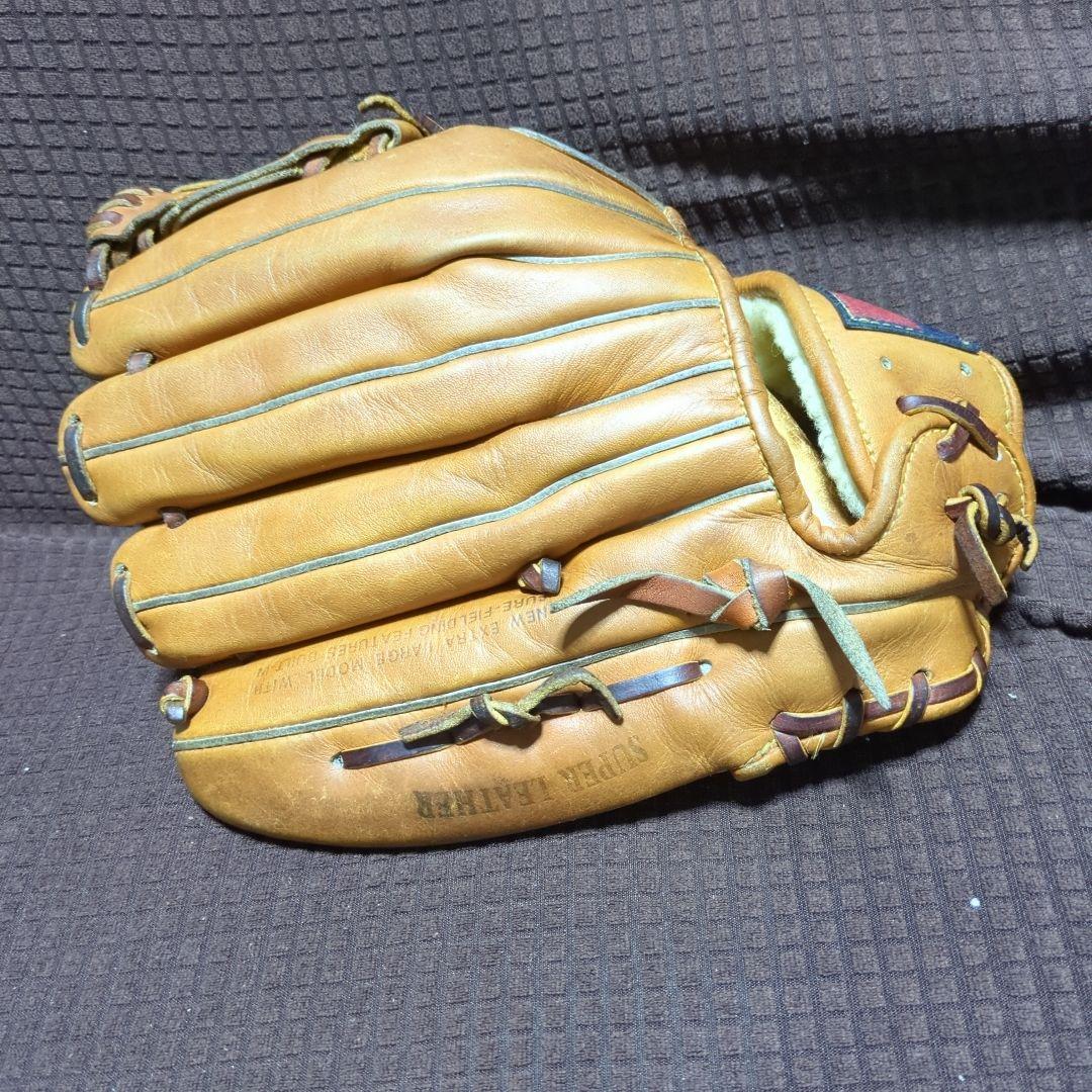 オールドMizuno ゴールデンカップ硬式グローブ 右投げ ブラウン