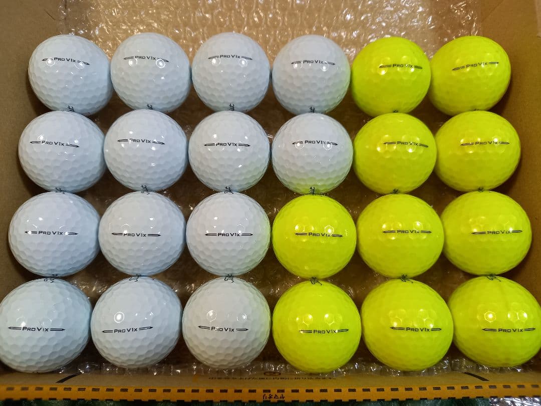 美品タイトリスト 2023年 PRO V1X ロストボール24球