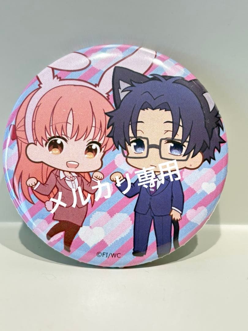 ヲタクに恋は難しい 桃瀬成海 二藤宏嵩 缶バッジ THEキャラSHOP