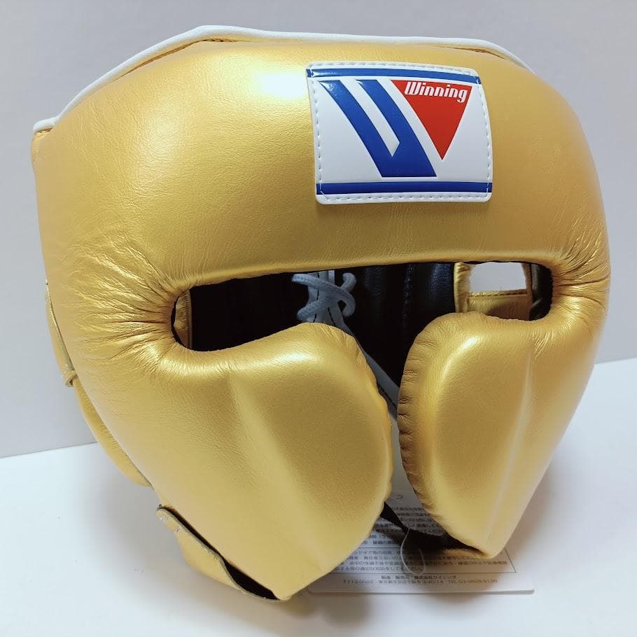 Winning ウイニング ボクシング ヘッドギア Lサイズ 金 別注品③