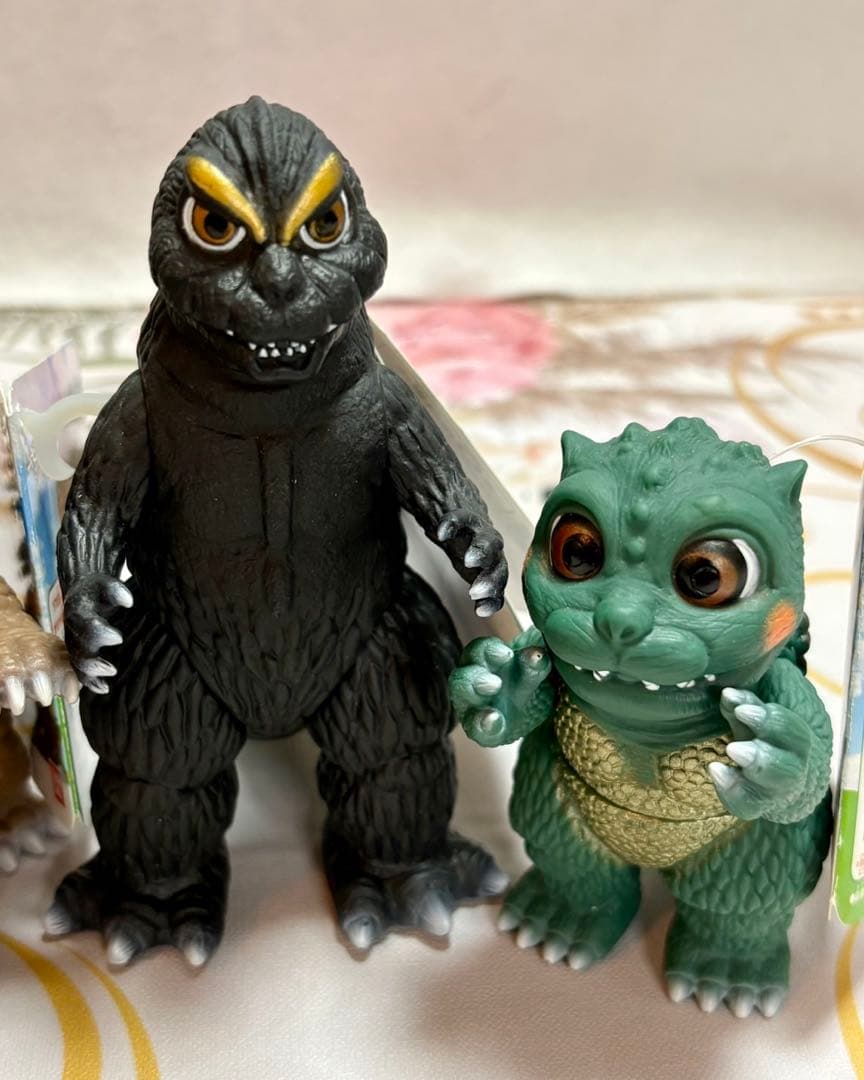 ムービーモンスターシリーズ　怪獣人形劇ゴジばん ソフビ4体セット　タグ付き