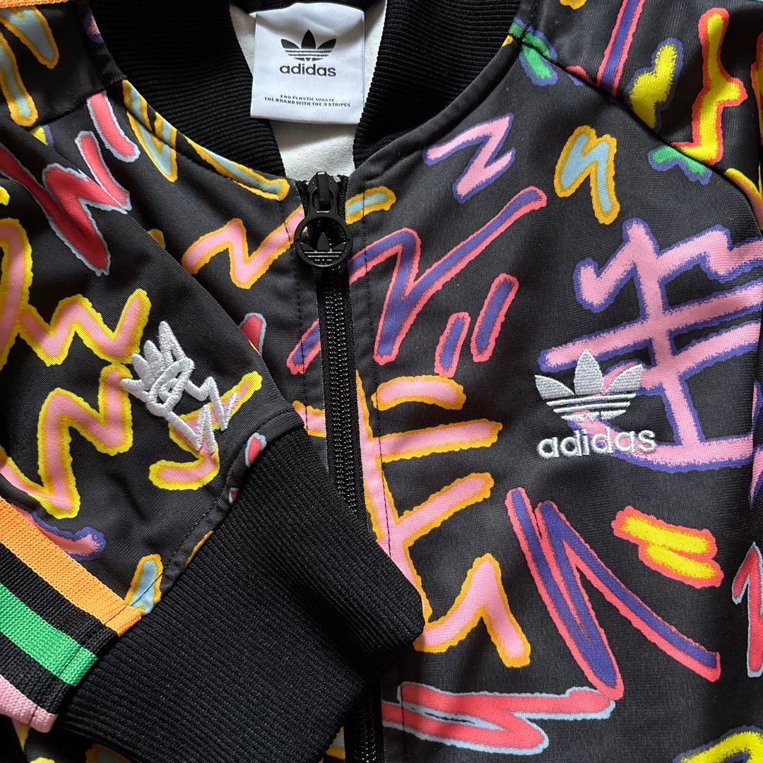 値下げ不可　adidas ブラック ジャージ上下セット