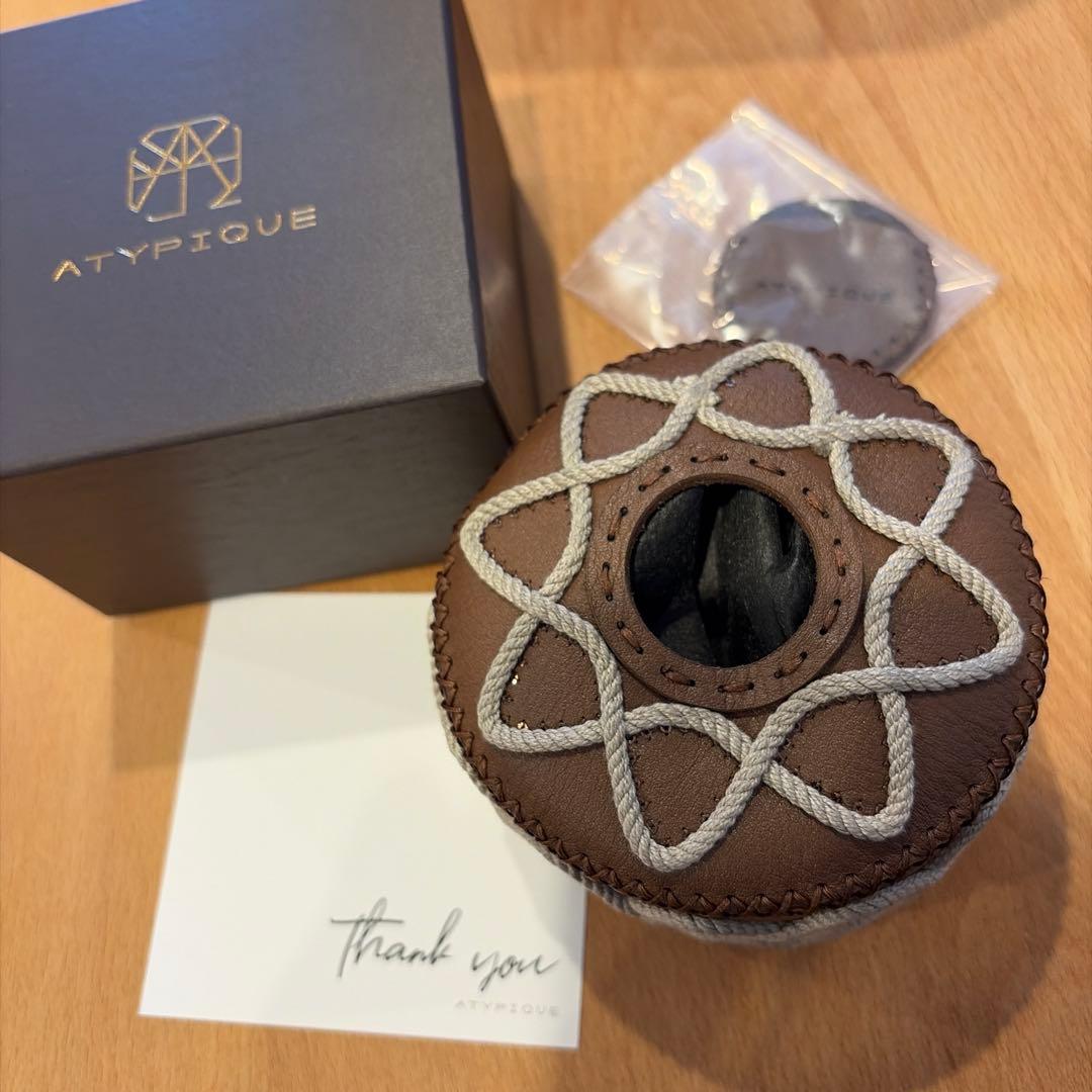 ATYPIQUEランタンカバー OD缶カバー M ブラウン