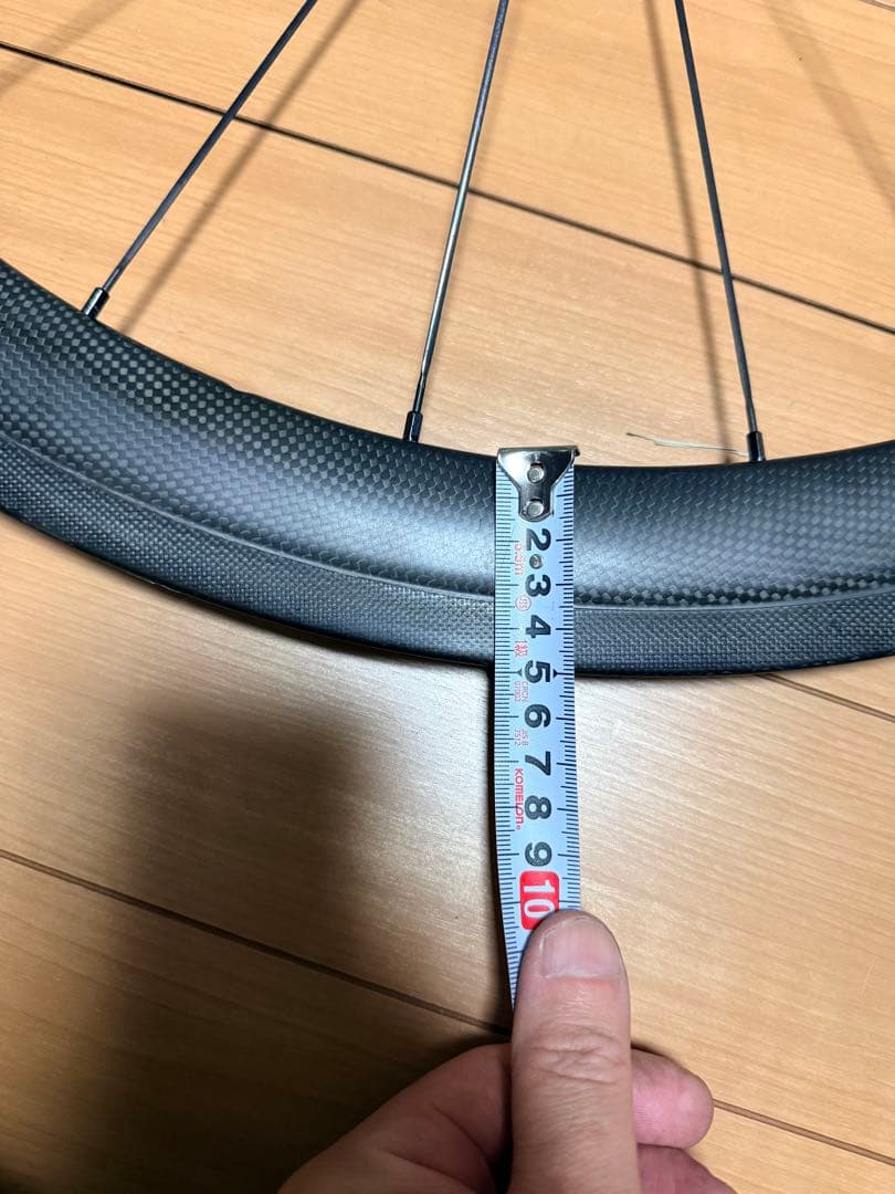 たろうまるカーボンホイール 前後セット 50mmハイト シマノ11s対応