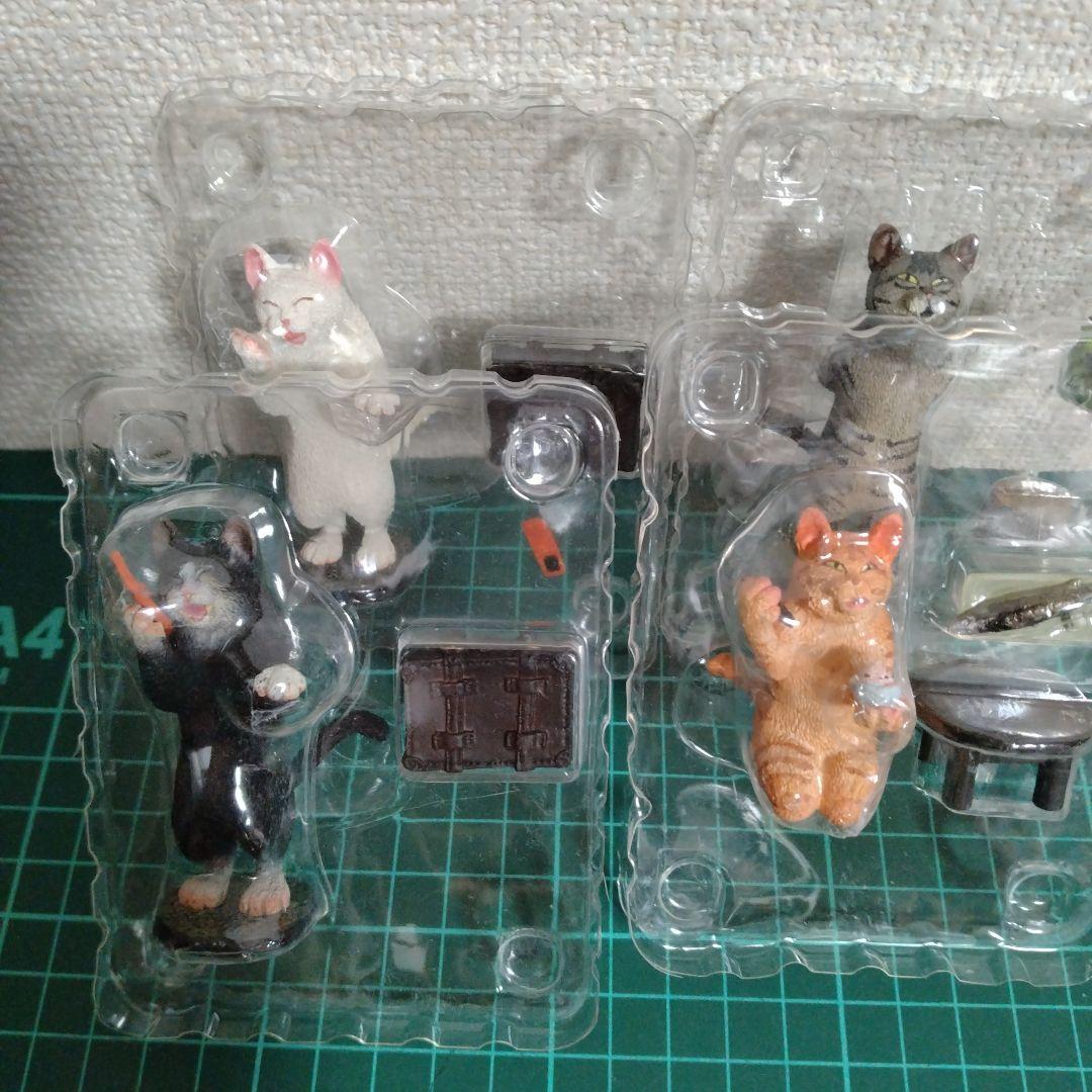 朝隈俊男猫フィギュアセット
