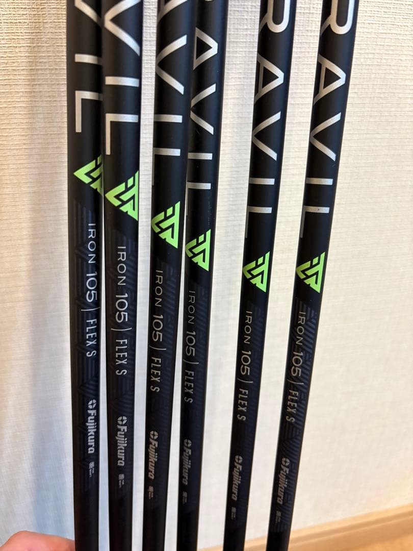 Titleist t100s 2019 48度〜6番　6本　トラヴィル105s