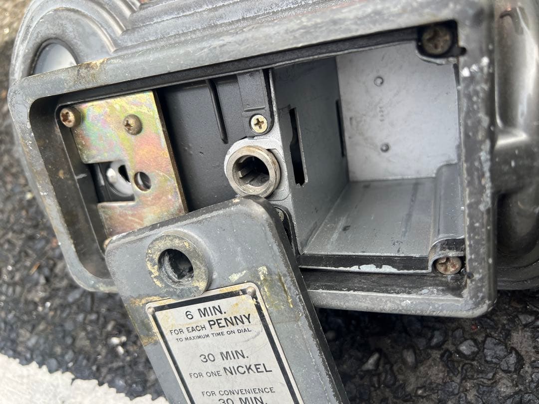 アメリカNYレトロ Duncan Meter 式駐車メーター