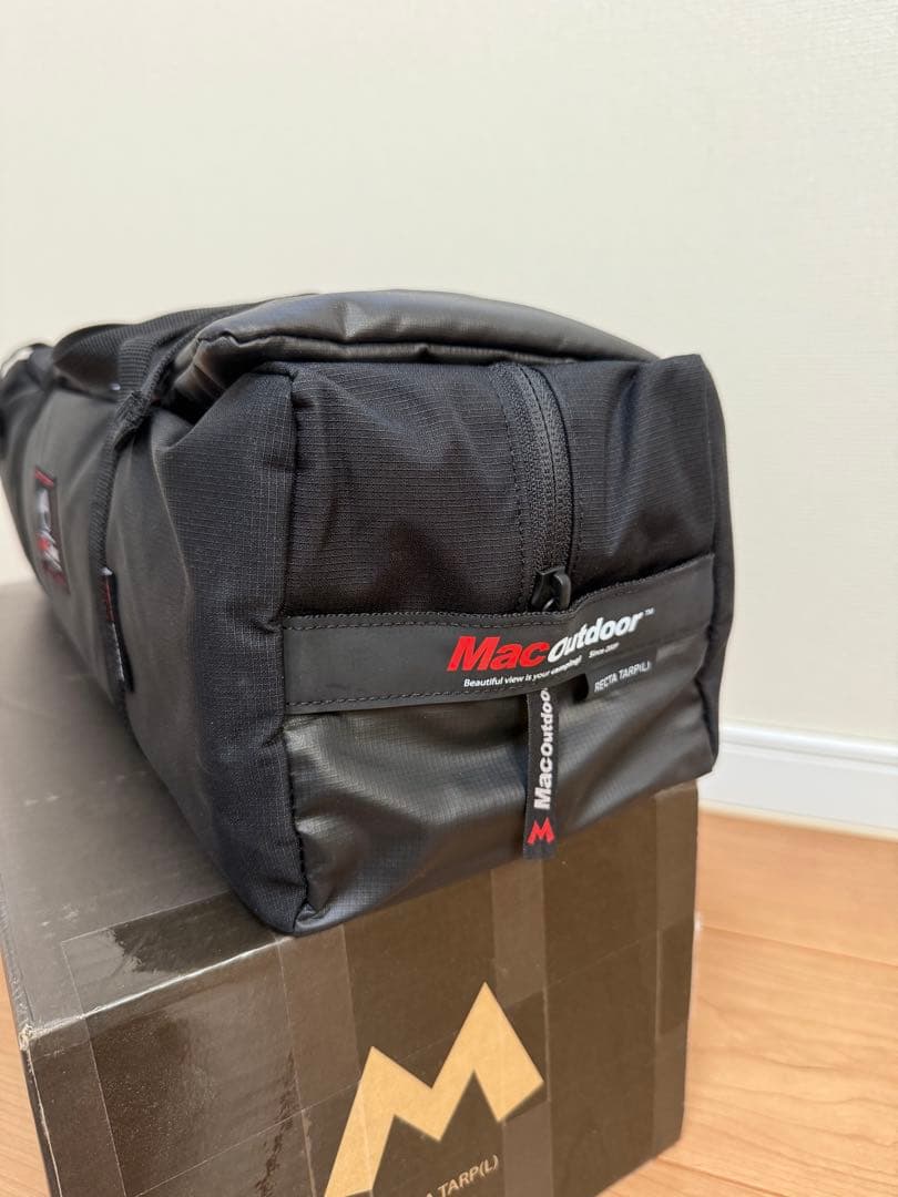【新品未使用 希少】 MAC ONE Recta tarp L BLACK