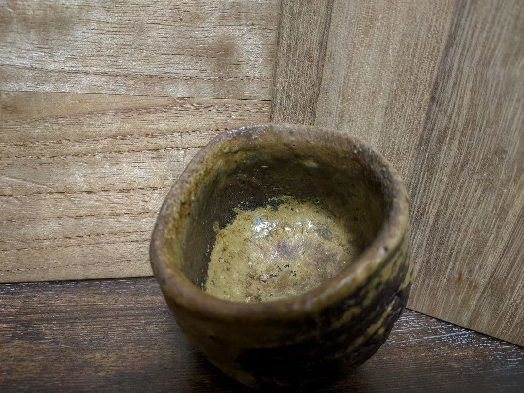 備前 伊部 森本良信 胡麻 ぐい呑 酒呑 盃 茶杯 酒器 煎茶器