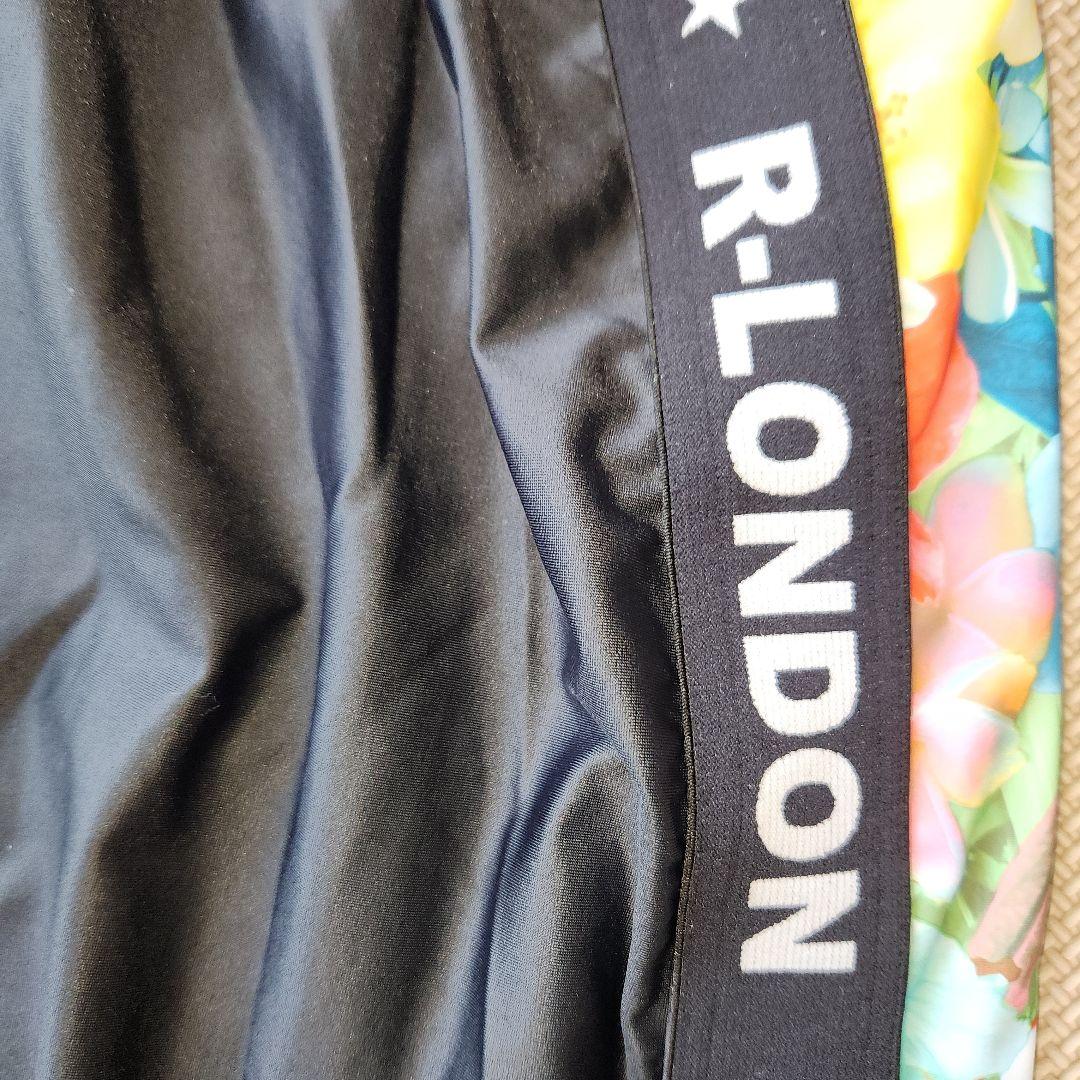【美品】R-LONDON 　フラワープリント ダンスパンツ　サルエル　花柄　M