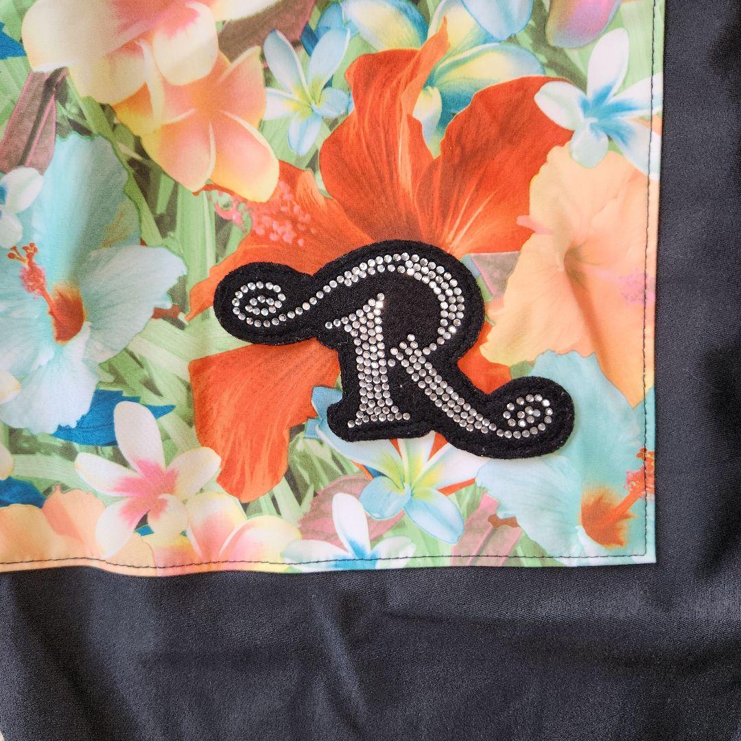 【美品】R-LONDON 　フラワープリント ダンスパンツ　サルエル　花柄　M