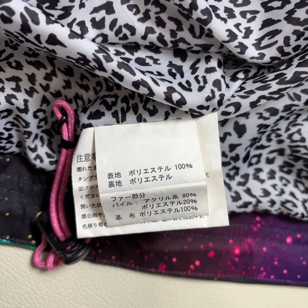 MISTRAL スノーボードウェア 上下セット 銀河柄 M 宇宙柄 スノボウェア