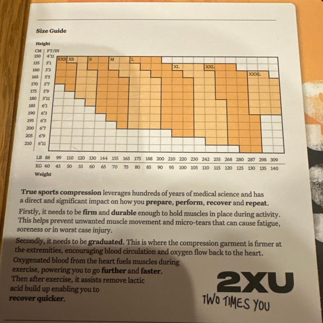 2XU メンズ　MCSランニングコンプレッションショーツ　ma5331b
