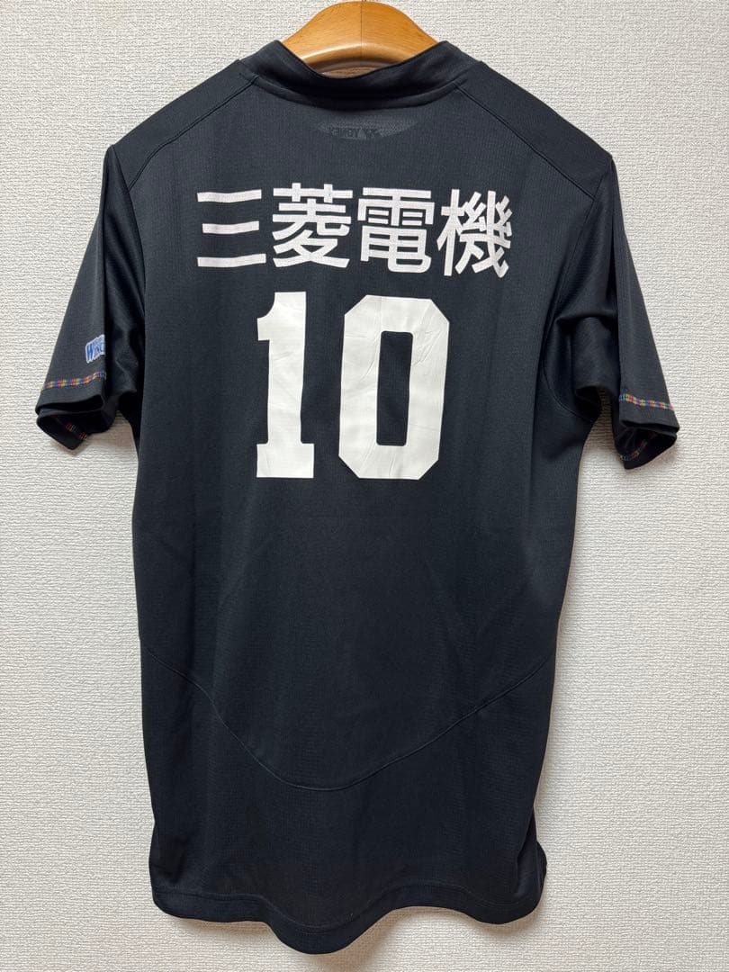 激レア★三菱電機ダイヤモンドウイングスユニフォームYONEX 支給実使用？S