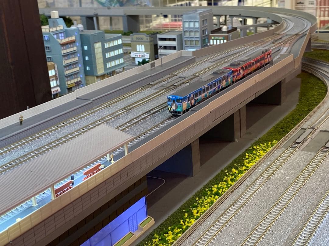 【美品】TOMIX キハ40 - 2000形 鬼太郎列車・ねこ娘列車