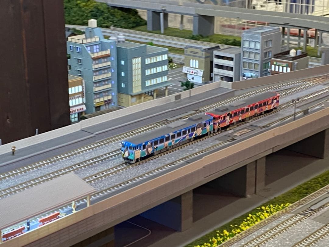 【美品】TOMIX キハ40 - 2000形 鬼太郎列車・ねこ娘列車