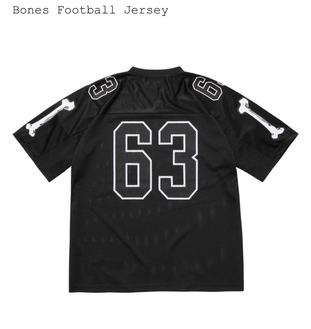 Supreme Bones Football Jersey 黒 M