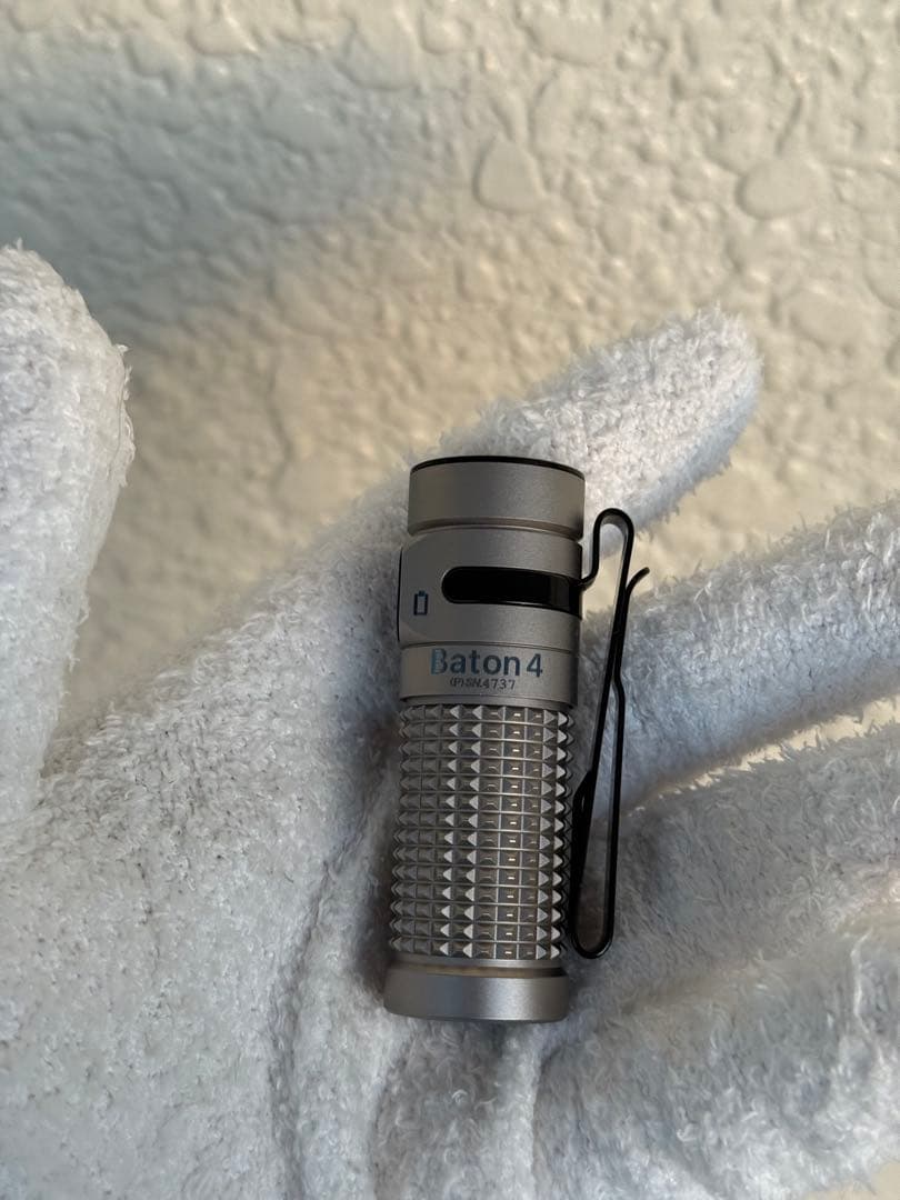 Olight Baton4 チタン制 sft40 3000K 改造品