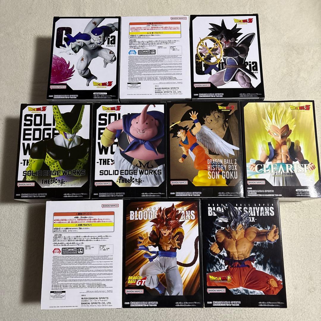 ドラゴンボール　プライズフィギュア10個まとめ売り