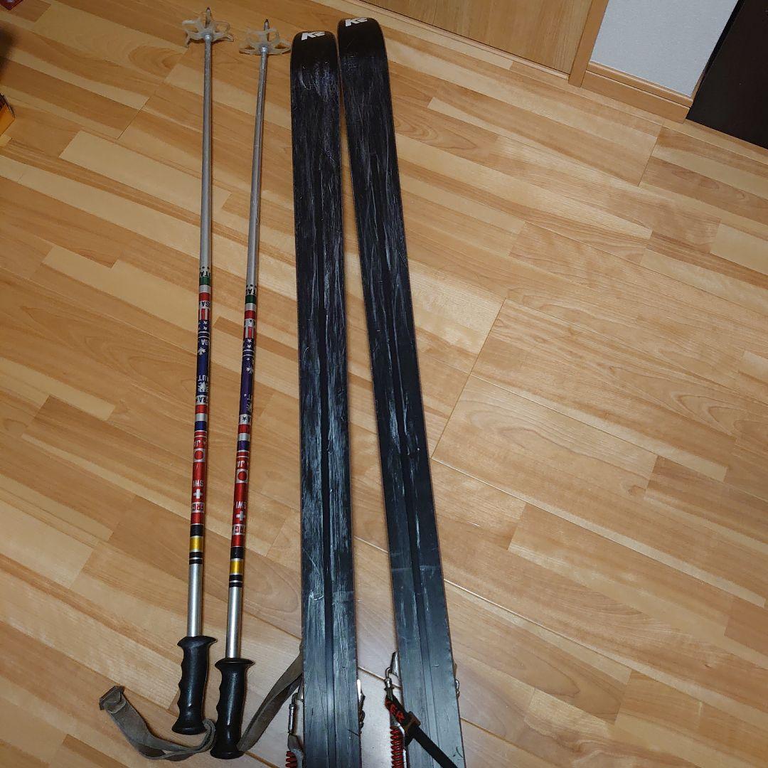 年代物 希少 スキー板 昭和レトロ K2 ケーツー　190cm
