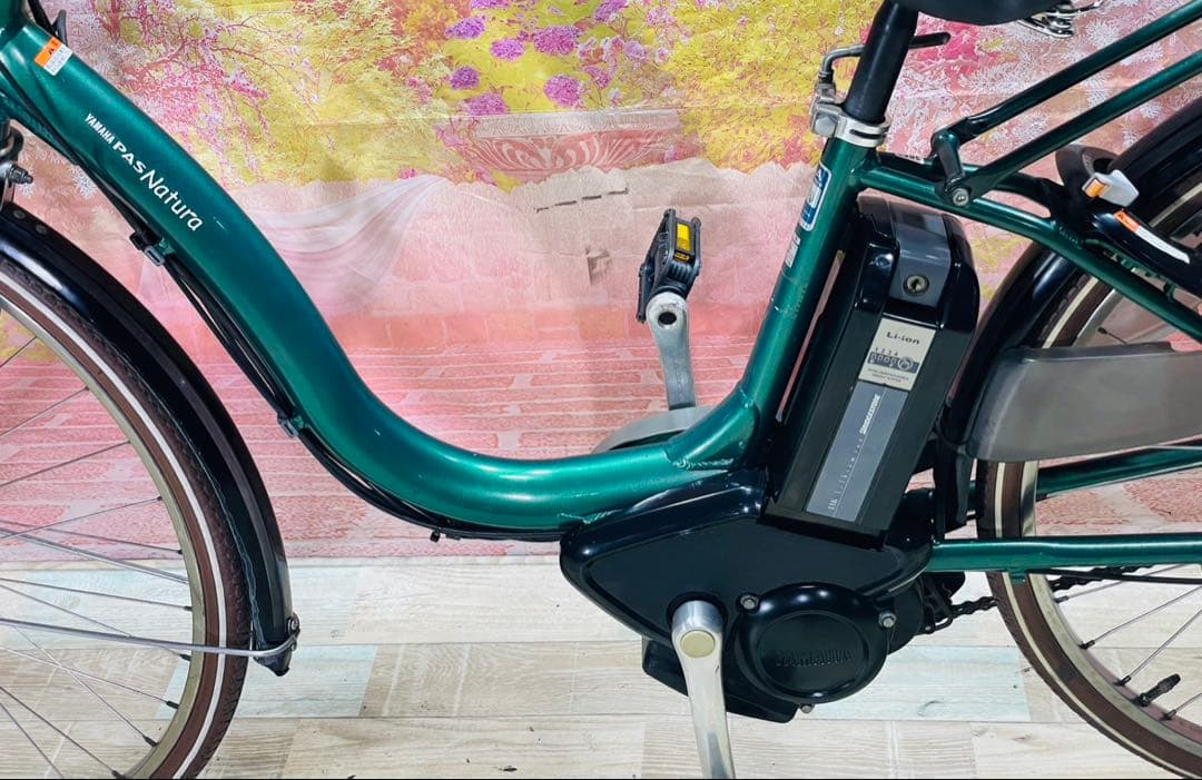 AZK3852 電動自転車 ヤマハ パス ママチャリ 26インチ 送料無料