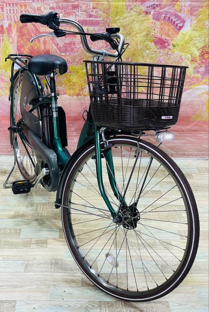 AZK3852 電動自転車 ヤマハ パス ママチャリ 26インチ 送料無料