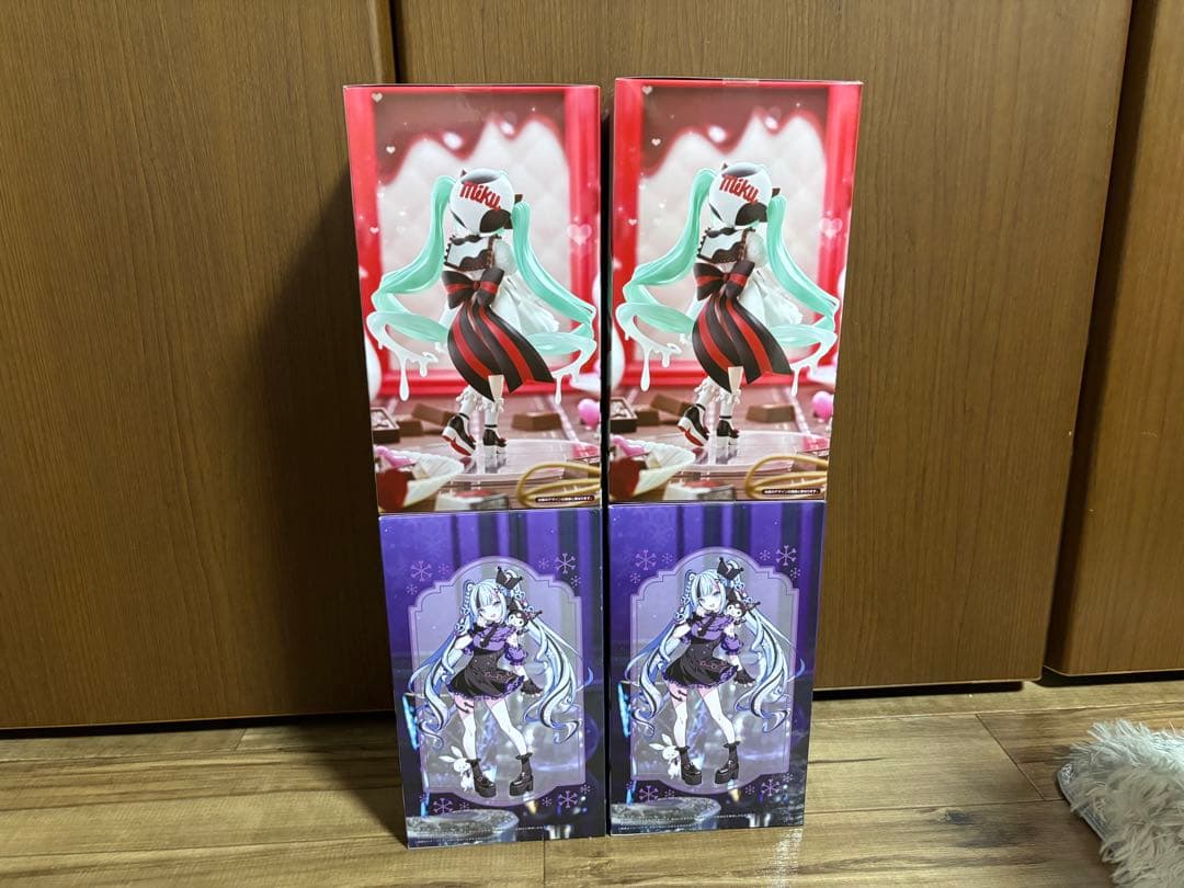 雪ミク クロミ チロルチョコ Trio Try-iT Figure 4点 セット
