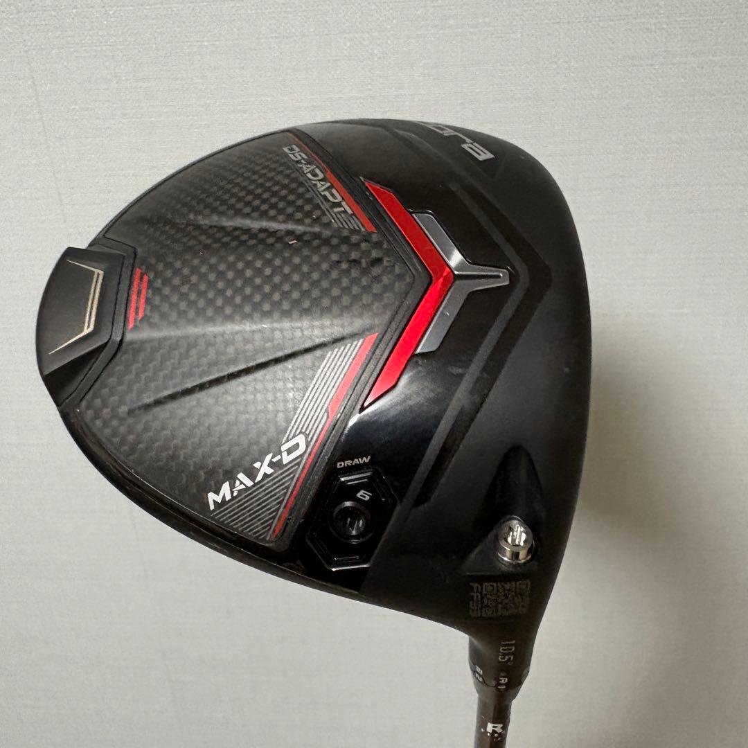 DSアダプト MAX D ドライバー 10.5° 純正シャフト フレックスR