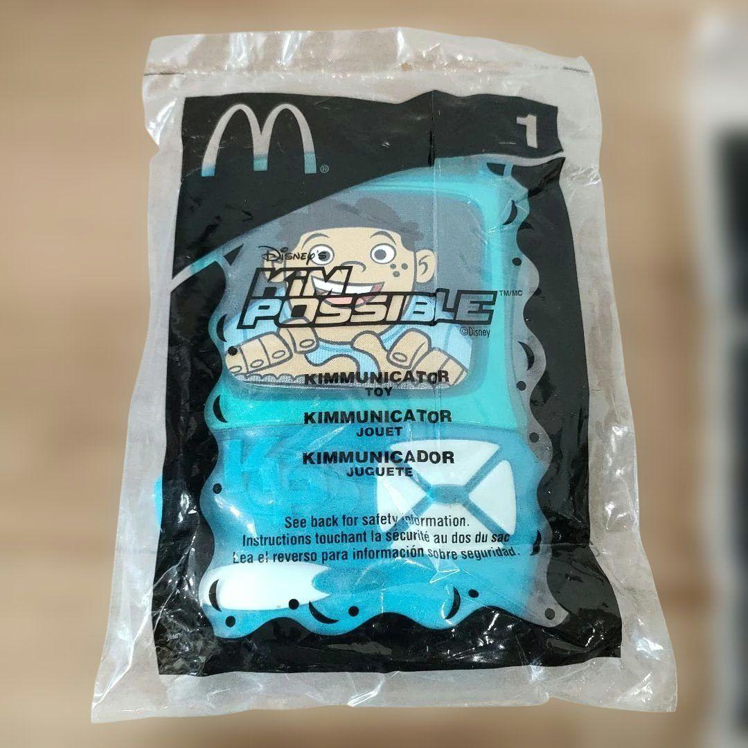 【未開封・超希少】マクドナルド ハッピーセット キム・ポッシブル 6点まとめ