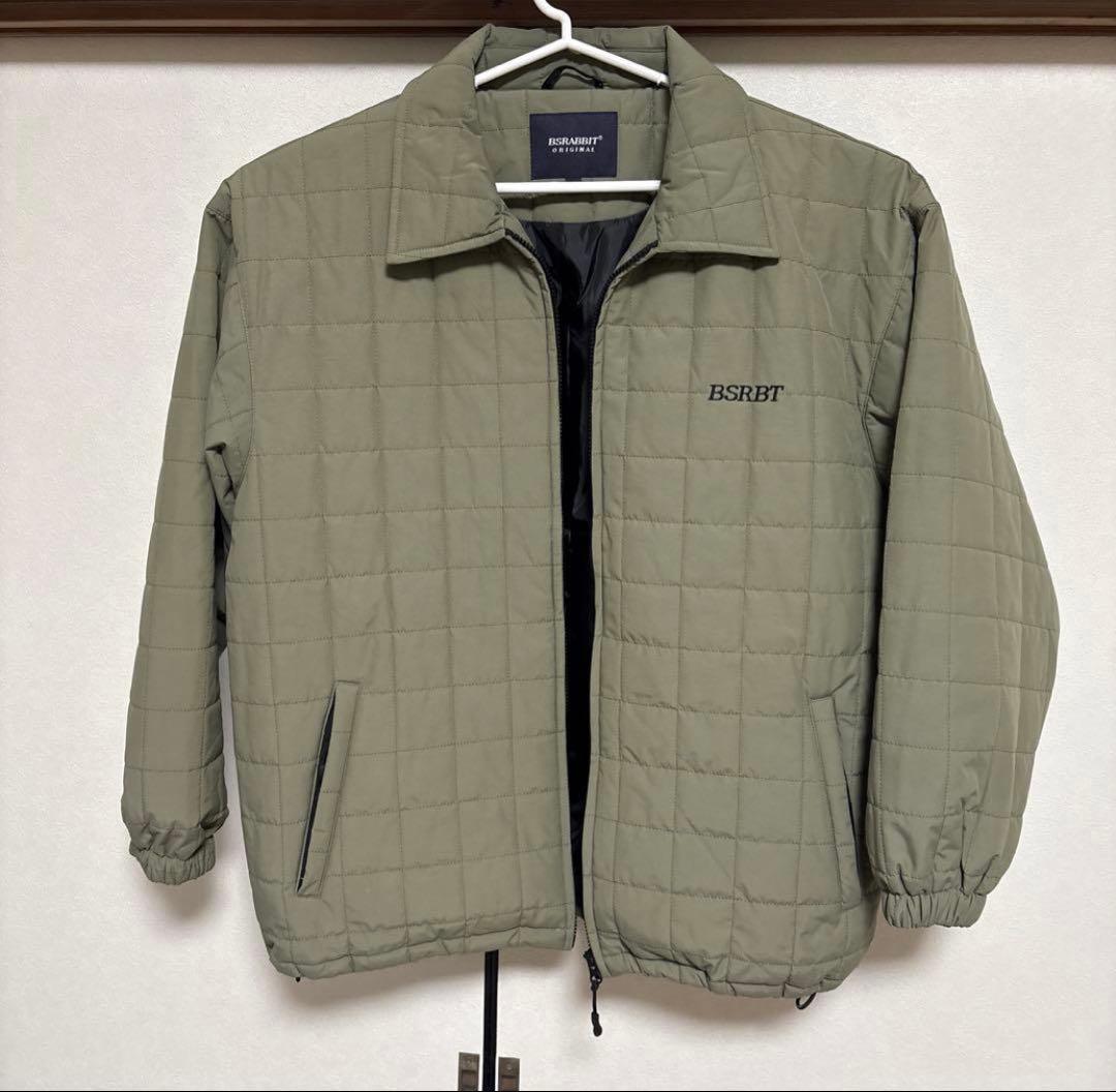 スノーボード LOGO QUILTING COLLAR JACKET KHAKI