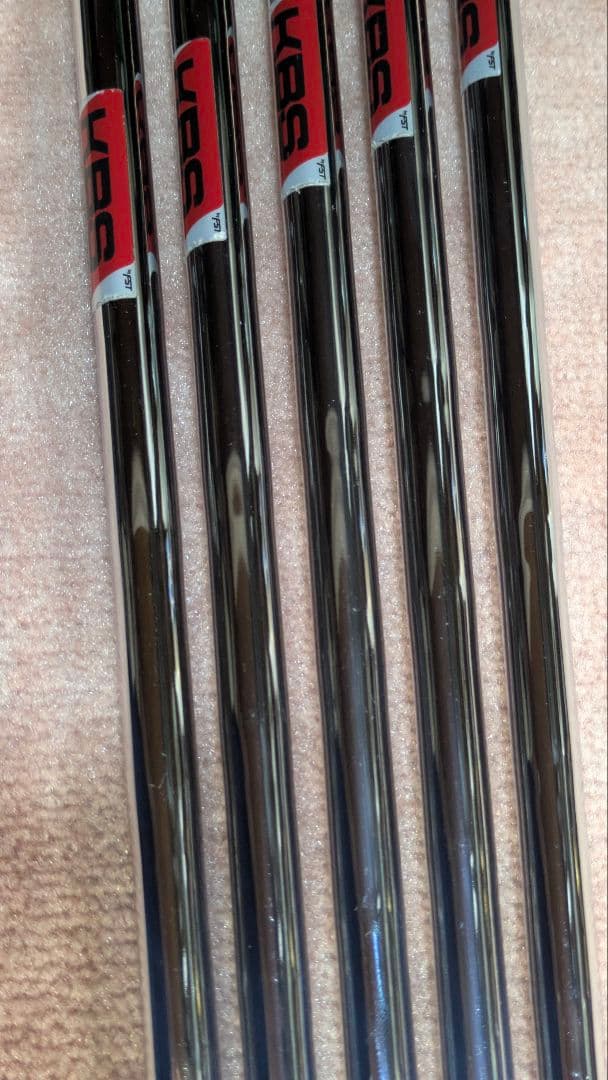 KBS S-TAPER 115 シャフト 5本セット
