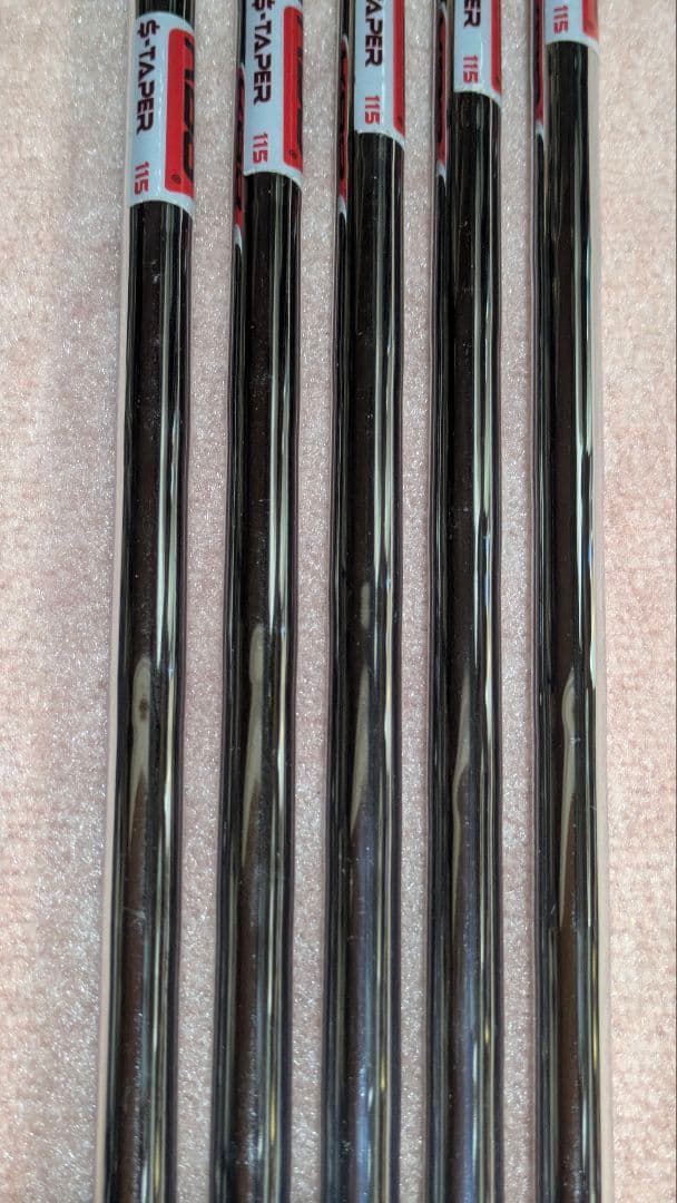 KBS S-TAPER 115 シャフト 5本セット