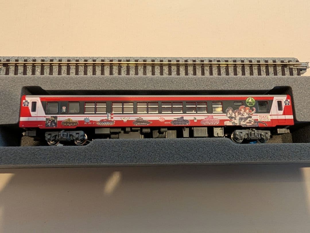 KATO 鹿島臨海鉄道 6000形 ガールズ&パンツァー ラッピング列車 セット