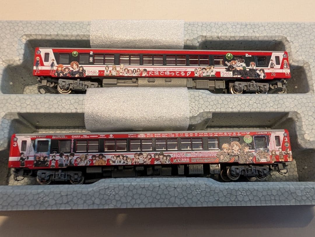 KATO 鹿島臨海鉄道 6000形 ガールズ&パンツァー ラッピング列車 セット