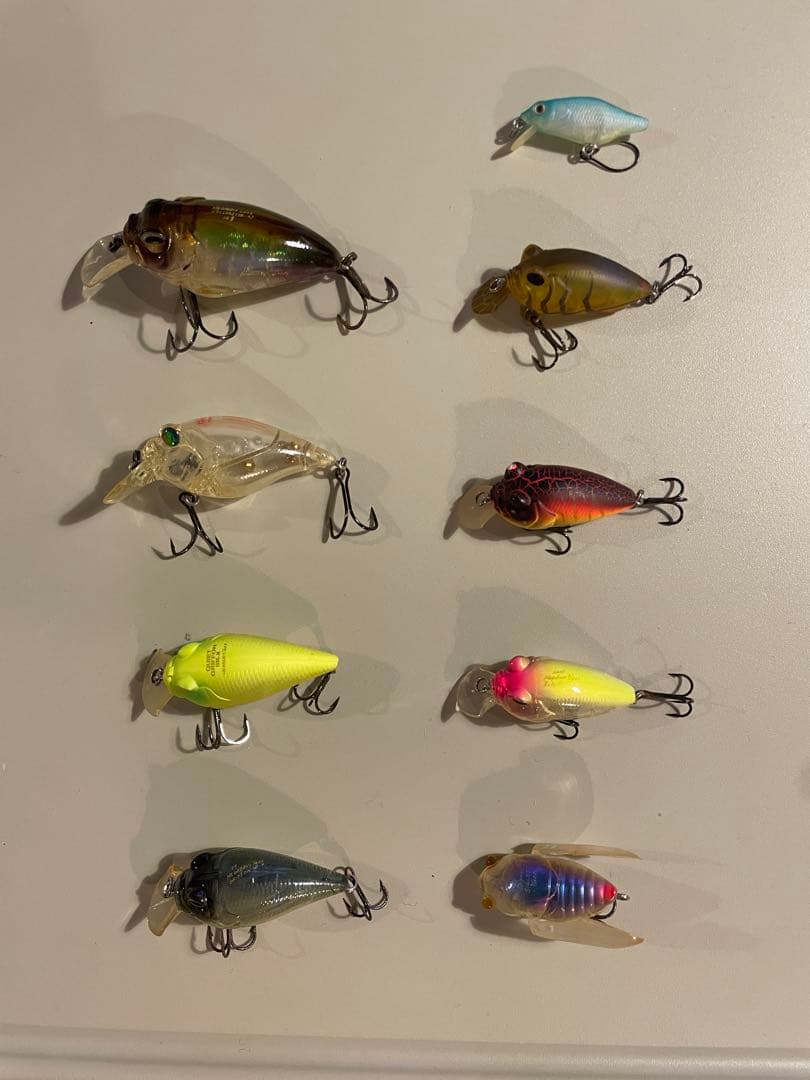 メガバス Megabass サイクロン、グリフォン、シグレット他9個セット