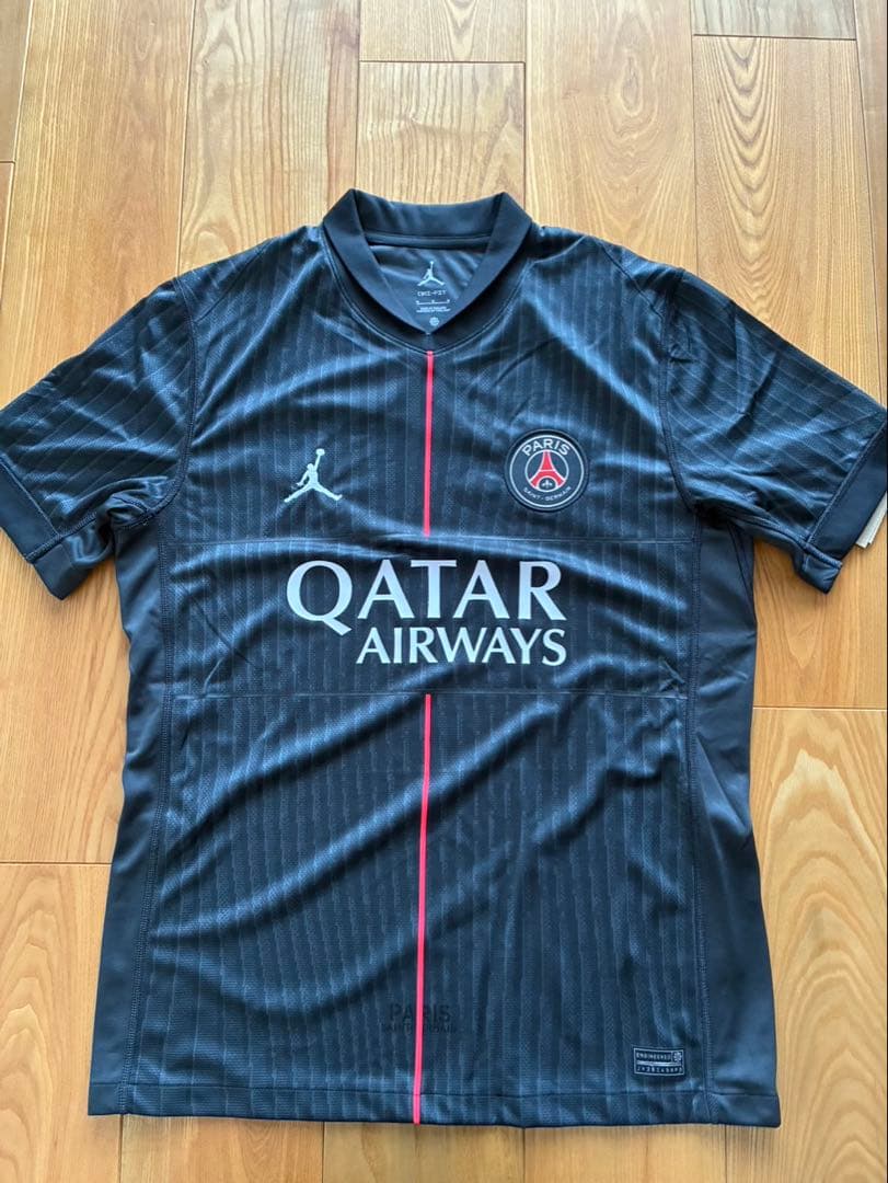 Jordan Paris Saint-Germain シャツ Mサイズ 黒