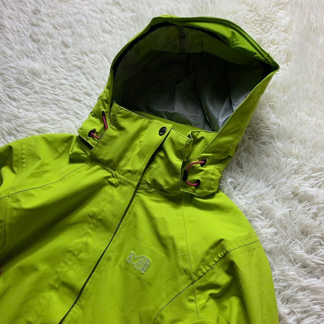 美品■MILLET ミレー スキーウェア グリーン S