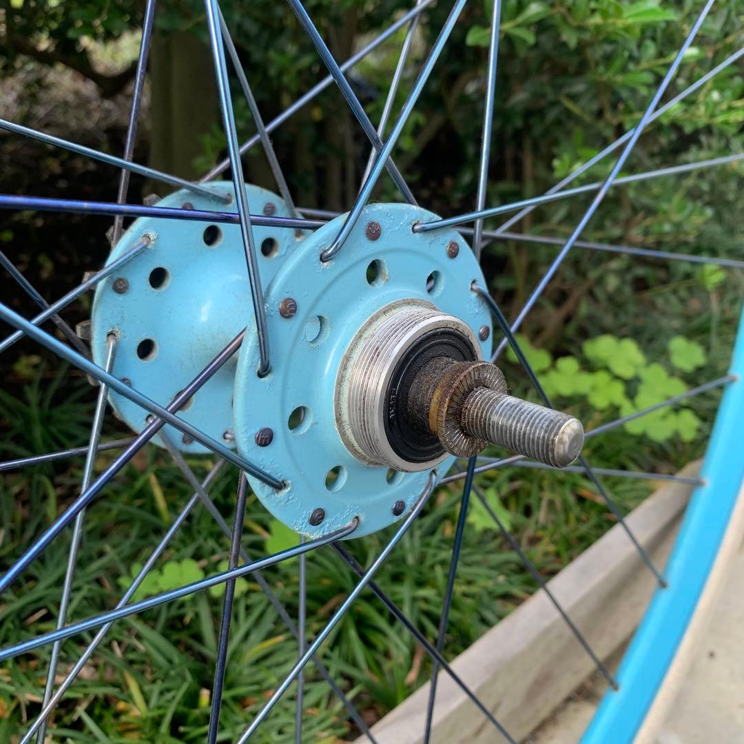 【発送可】SCHWINN ピストバイク フレーム&ホイールセット 現状品