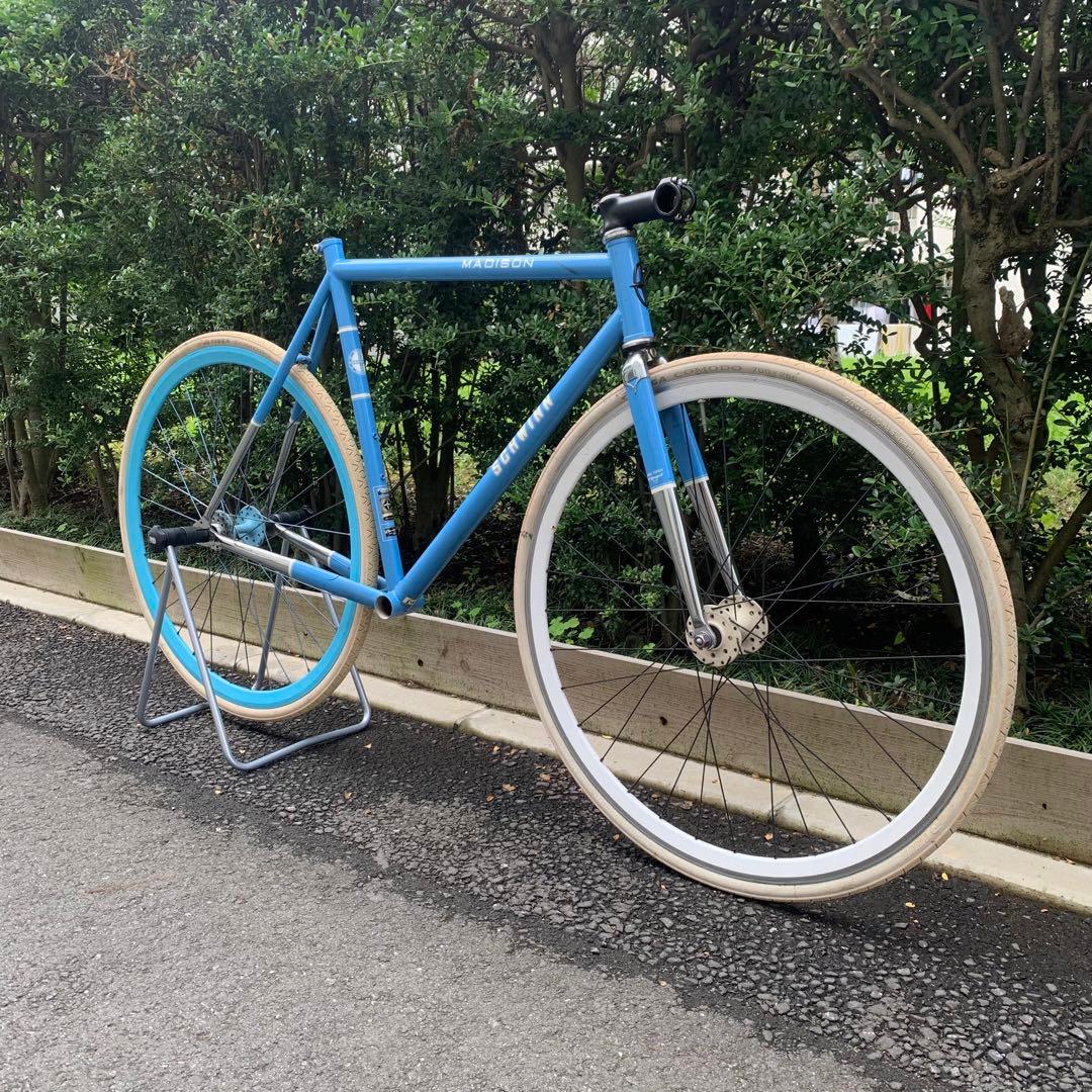 【発送可】SCHWINN ピストバイク フレーム&ホイールセット 現状品