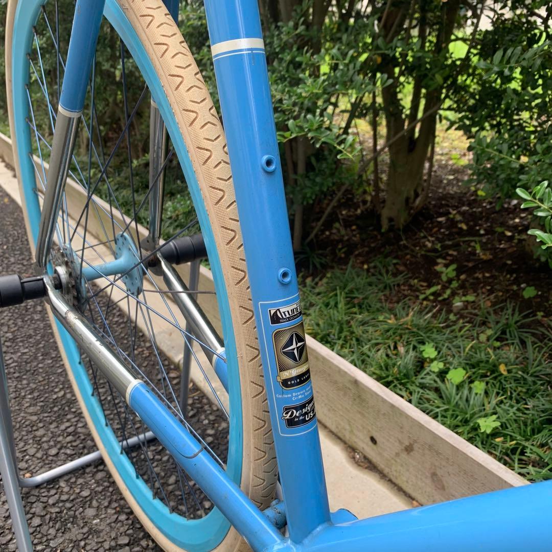 【発送可】SCHWINN ピストバイク フレーム&ホイールセット 現状品