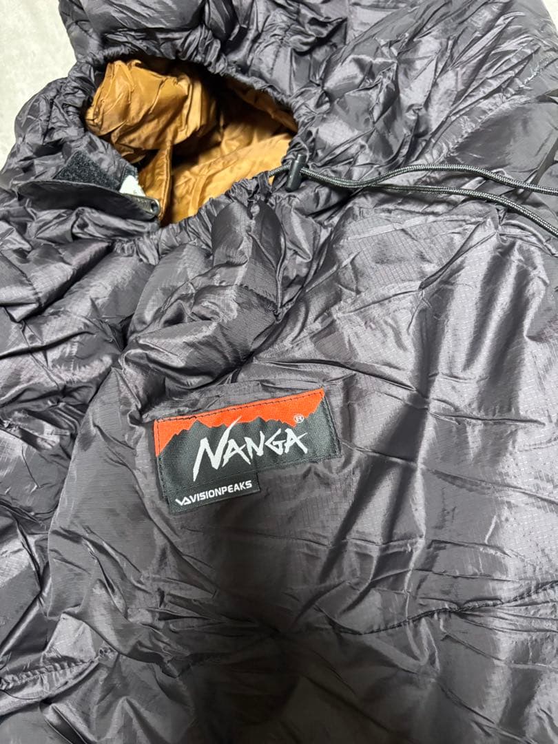 NANGA × VISIONPEAKS マミー型シュラフ 寝袋