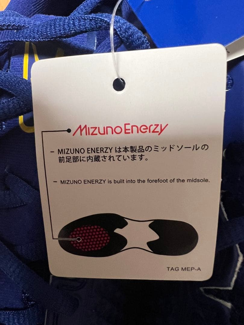 Mizuno テニスシューズ ネイビー 24.5cm 男女兼用