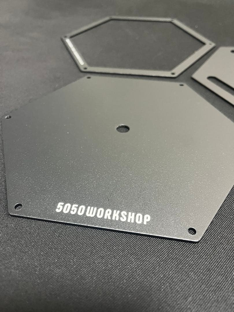 5050workshop 2waySTAND、PLATE、クリアPLATE3点セ