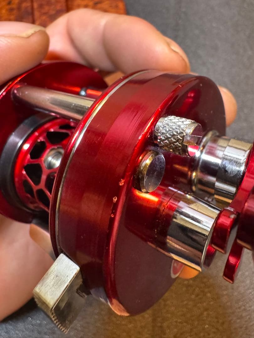 Ambassadeur 1500c レッド　渓流カスタムアンバサダー